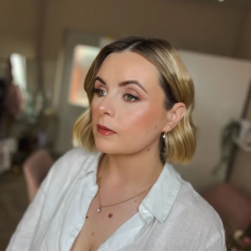 Bridal makeup by Mi-Time Beauty, Shrewsbury makeup artist, Shropshire